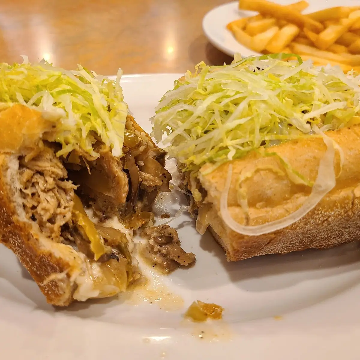 Chicken Cheesesteak with the Works