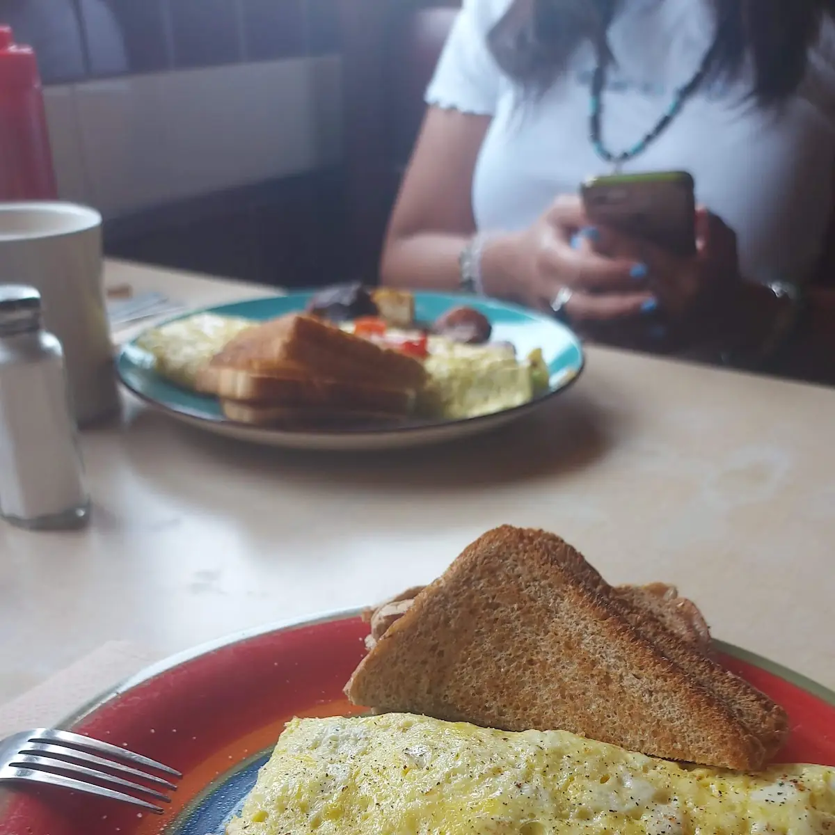 Mushroom and Cheese Omelette