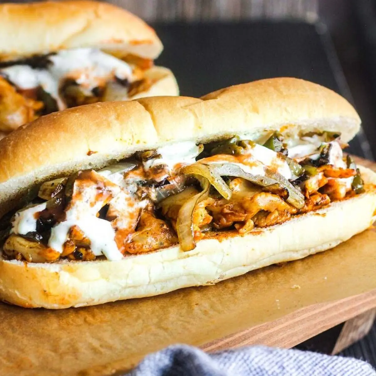 Chicken Steak & Cheese Sub Chicken Philly