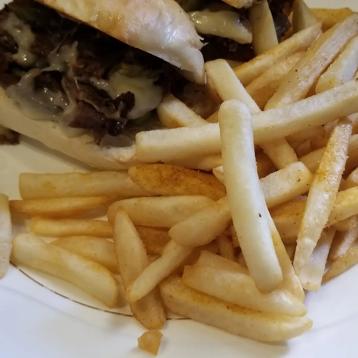 Philly Cheesesteak with Jalapenos Sandwich