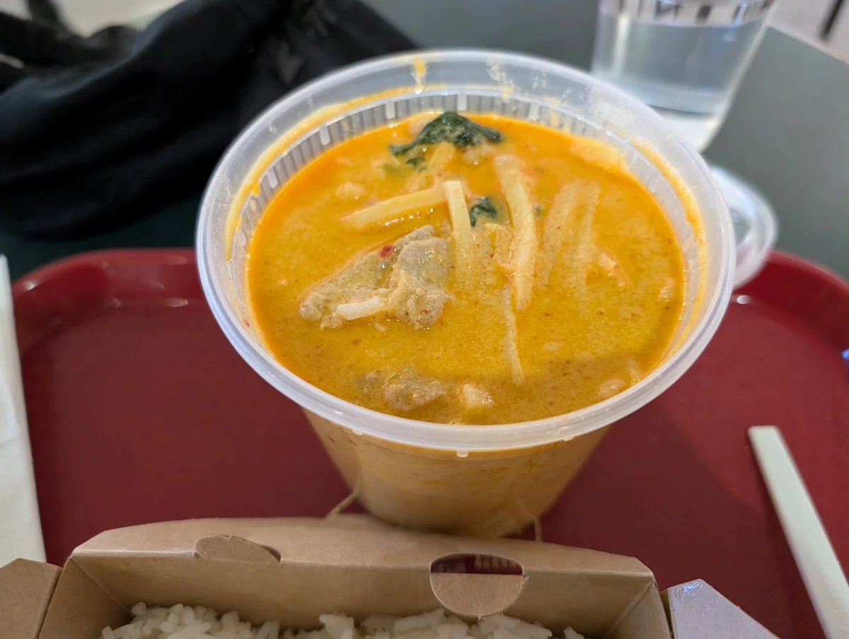Red Curry with Bamboo Shoots