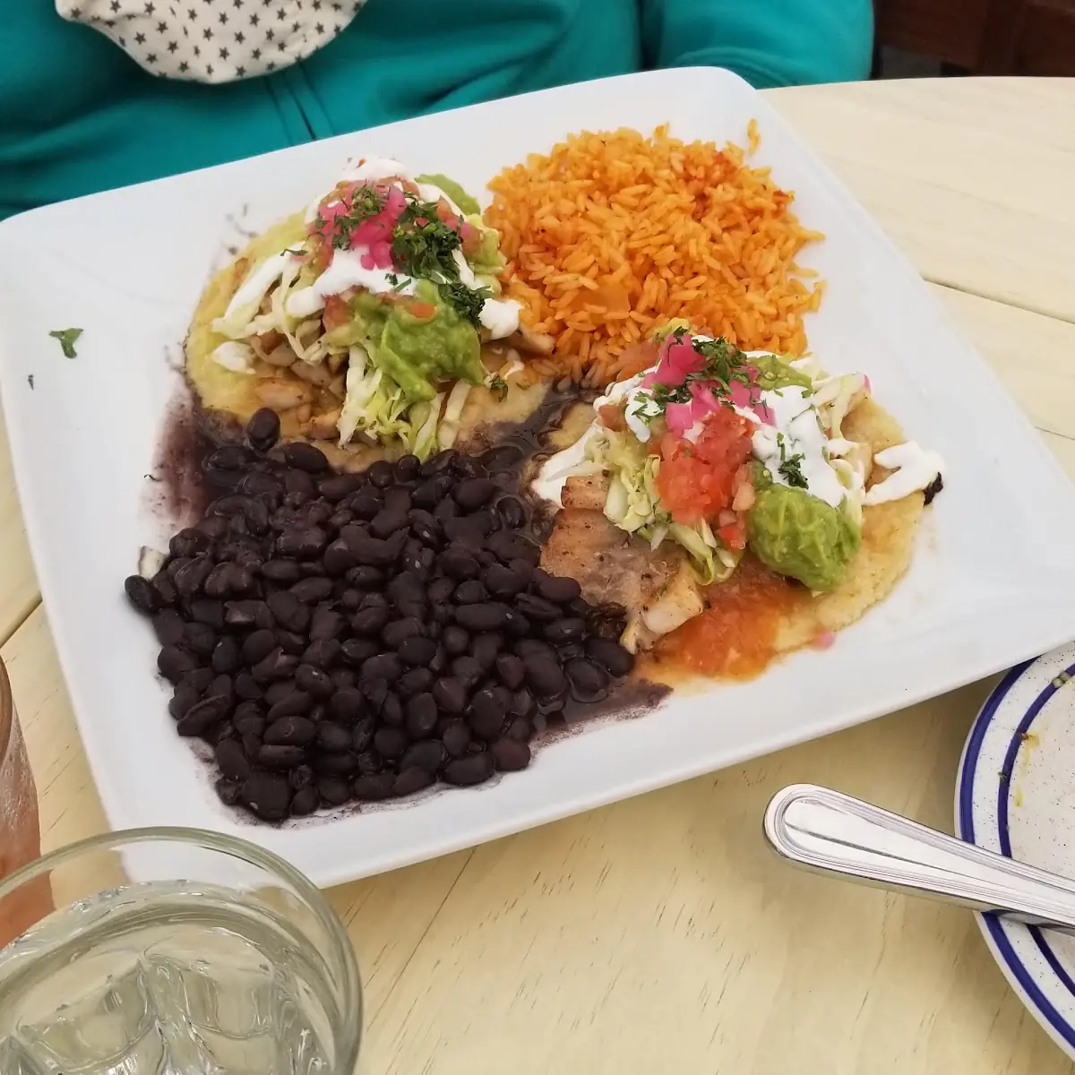 Tacos Rice and Beans