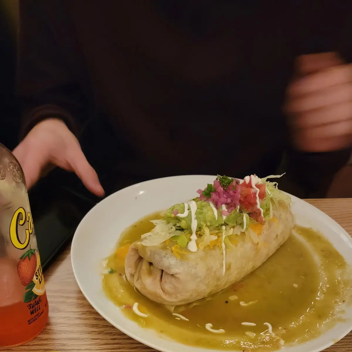 Yucatecan Wet Burrito
