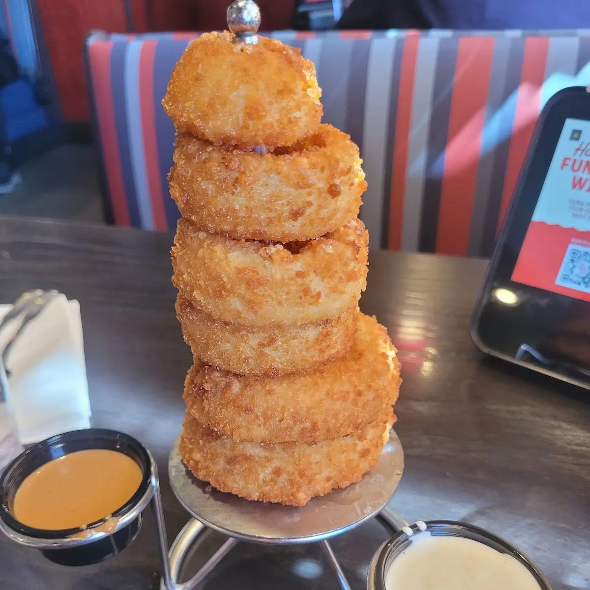 Towering Onion Rings