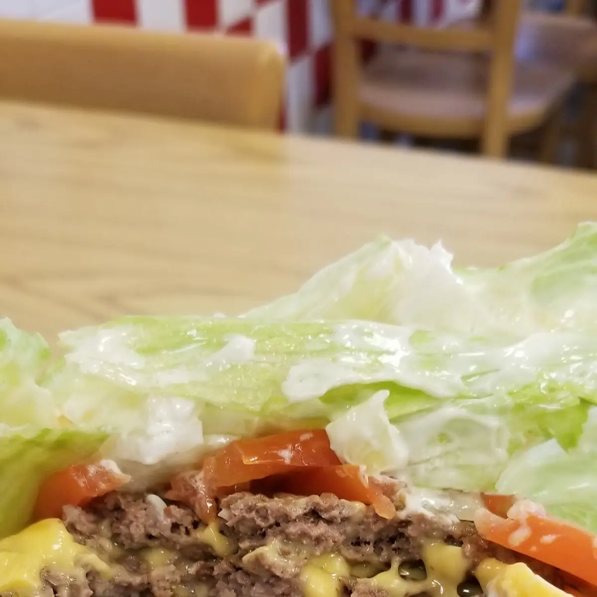 Bacon Cheeseburger Lettuce Wrap
