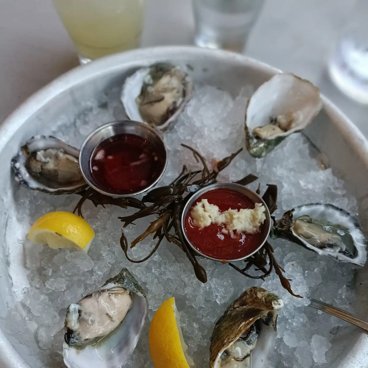Oysters on the Half Shell