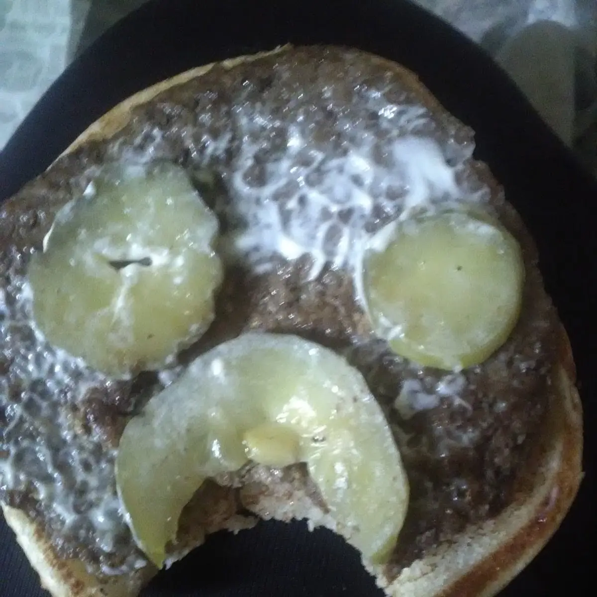 Jr Cheese Burger Messed Up