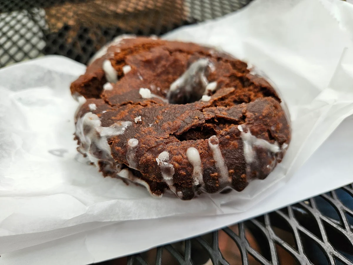 Chocolate Coconut Donut