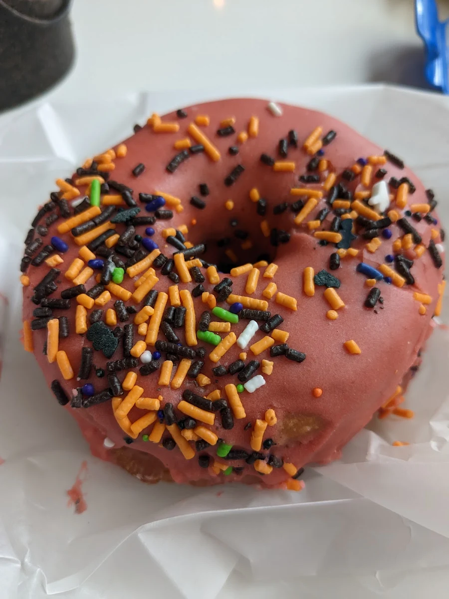Strawberry Sprinkle Doughnut