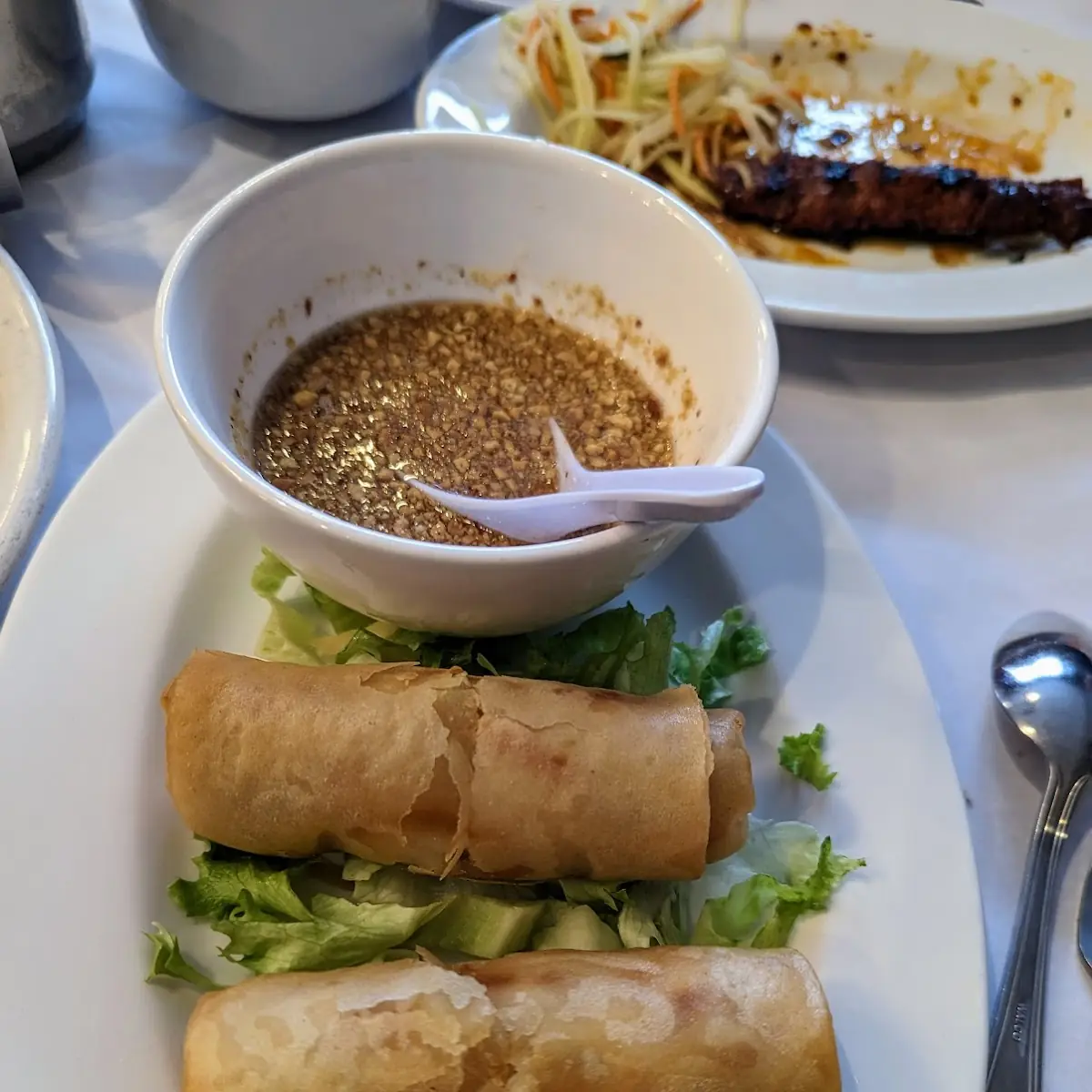 Thai Chicken Rolls
