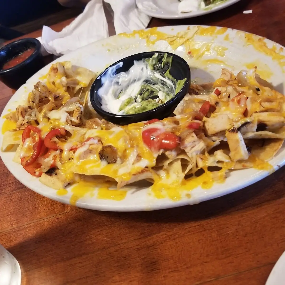 Chicken Fajita Nachos