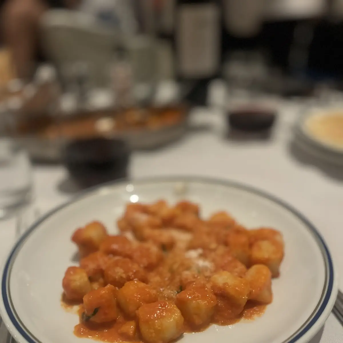 Homemade Potato Gnocchi Al Pomodoro