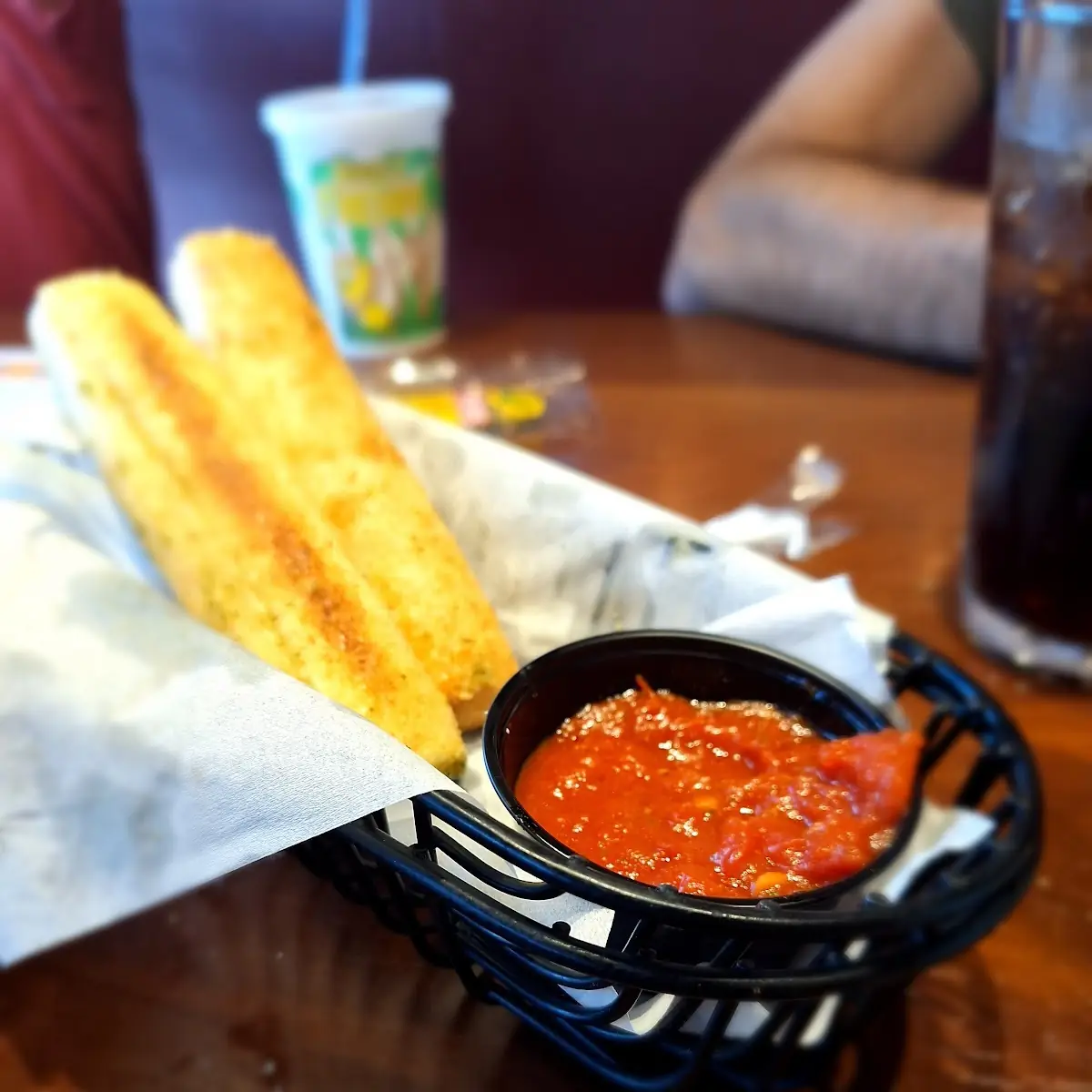 Complimentary Bread Sticks