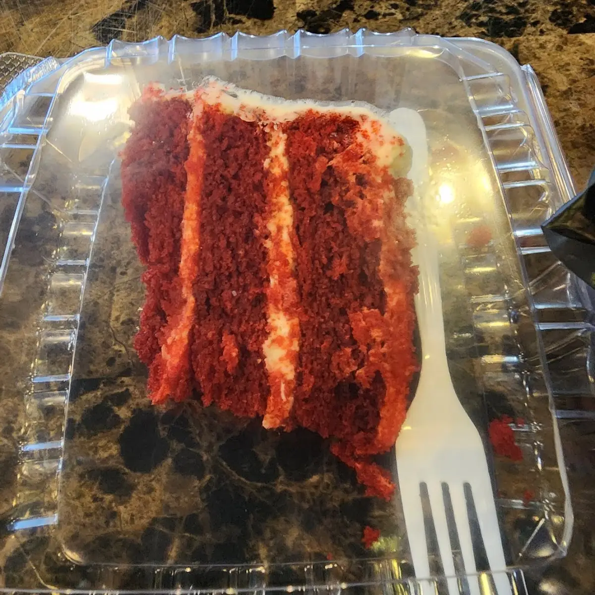Red Velvet Cake Slice