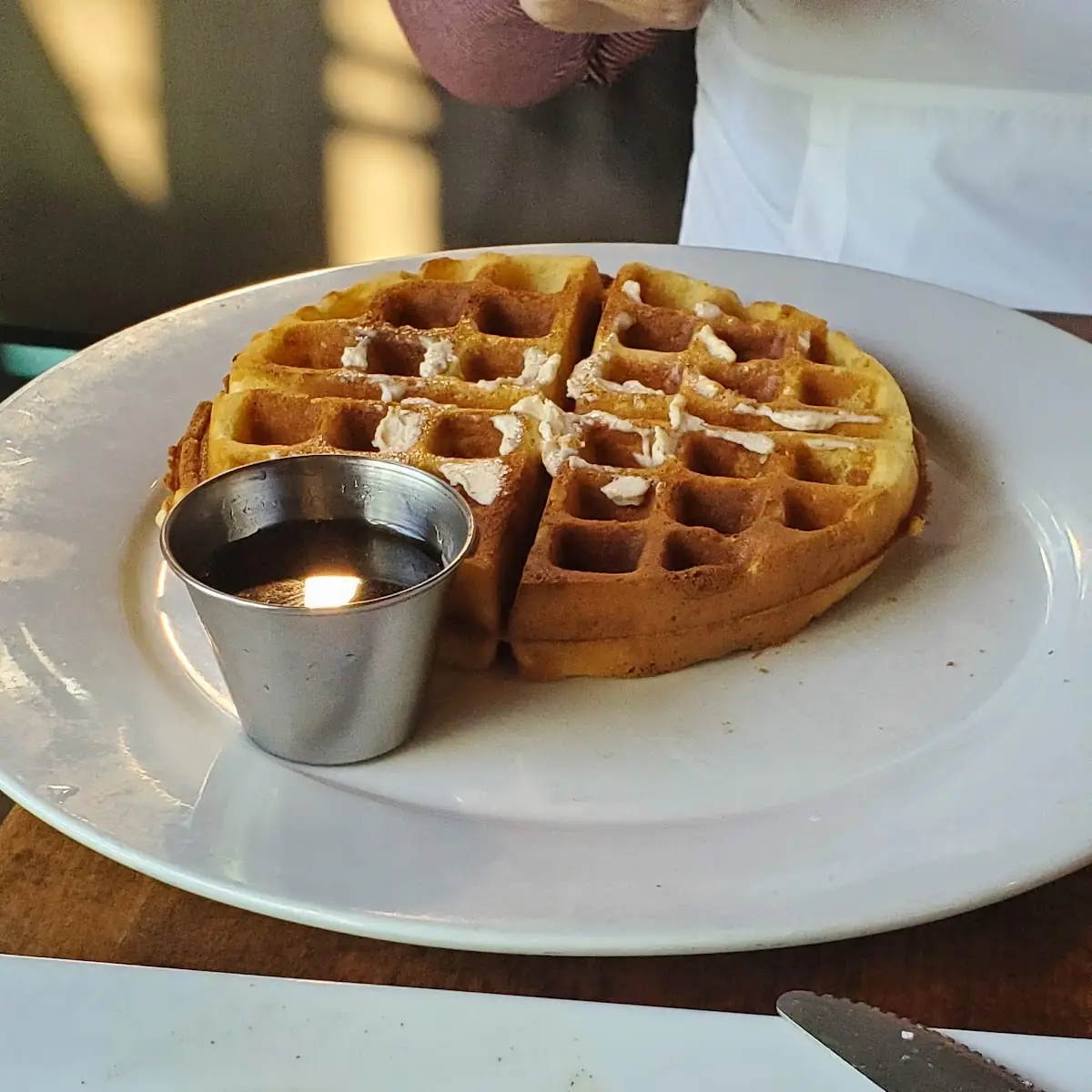 Belgian Waffle from the Griddle