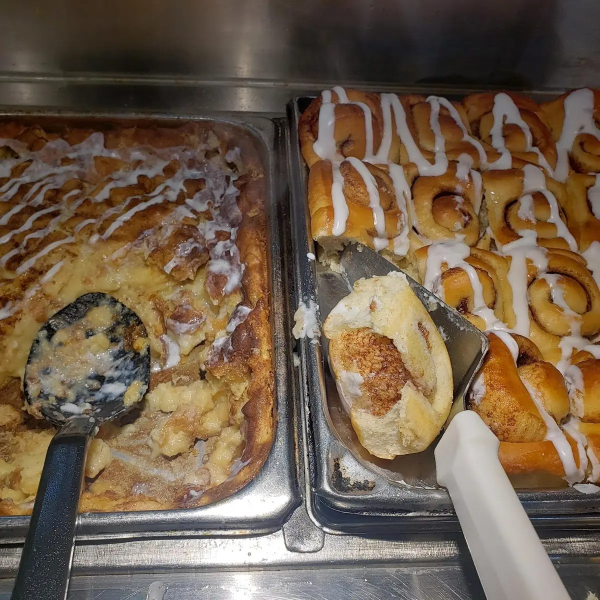 Bread Pudding Cinnamon Rolls