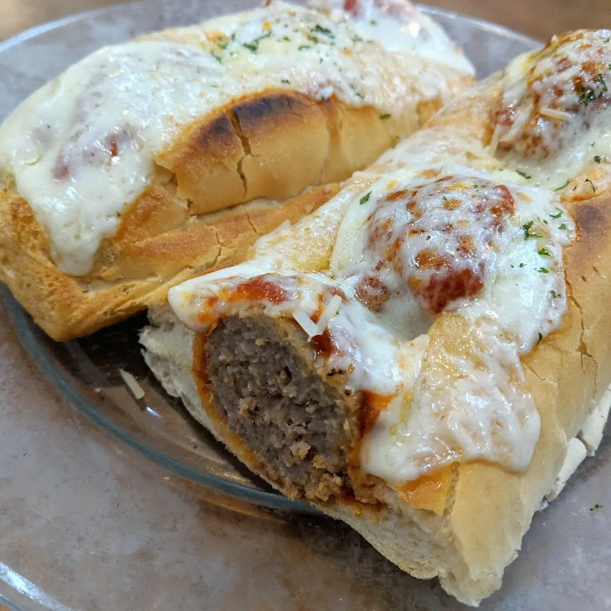 Meatball Parmigiana Sub