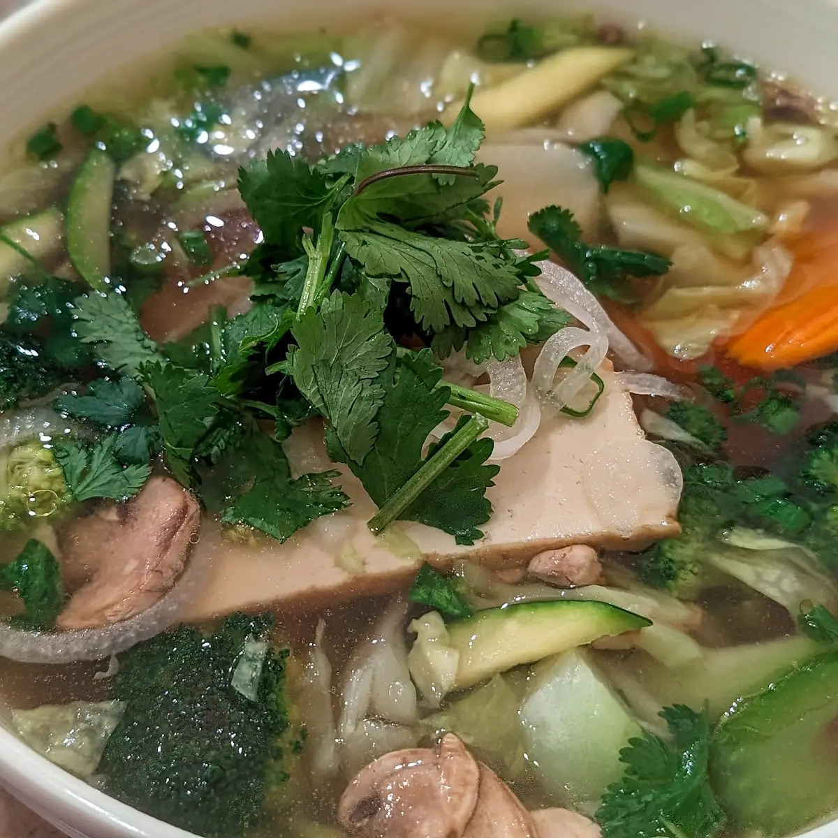 Assorted Vegetables & Tofu Pho
