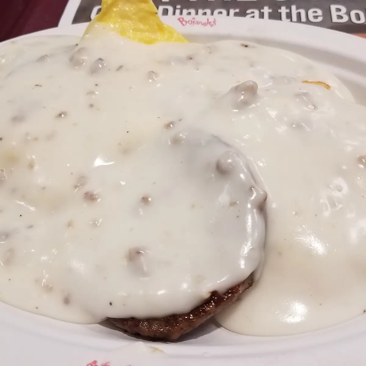 Biscuits & Gravy with Egg