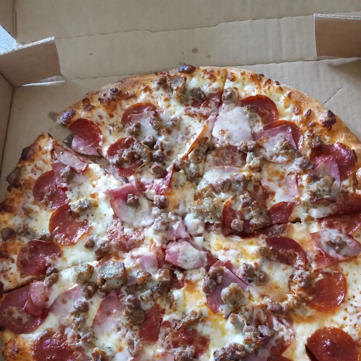 Parmesan Stuffed Crust Pizza Pepperoni
