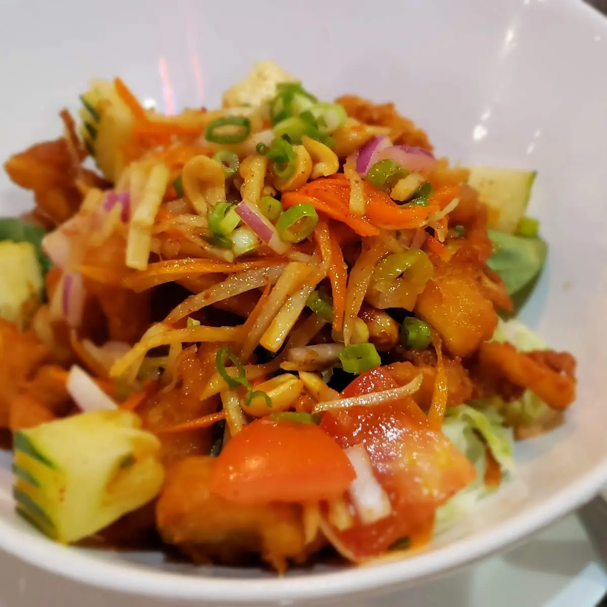 Crispy Chicken Salad