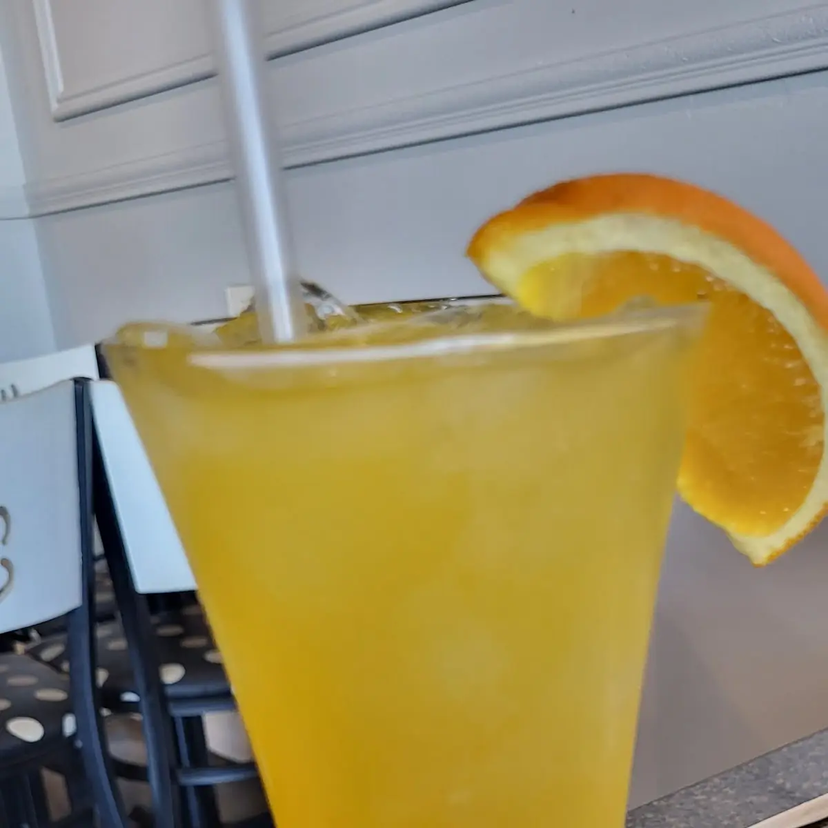 Mango Bubble Tea No Ice