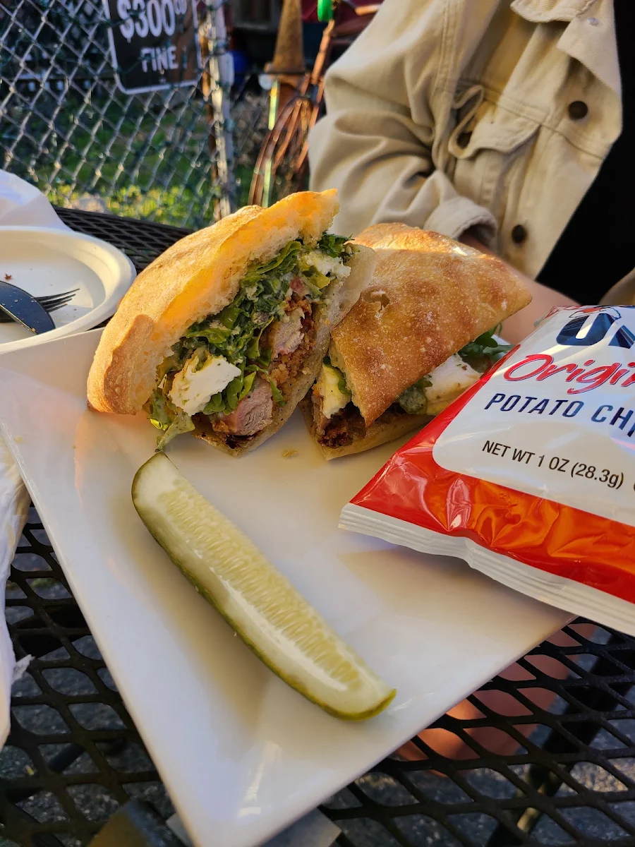 Chicken Caprese Sandwich