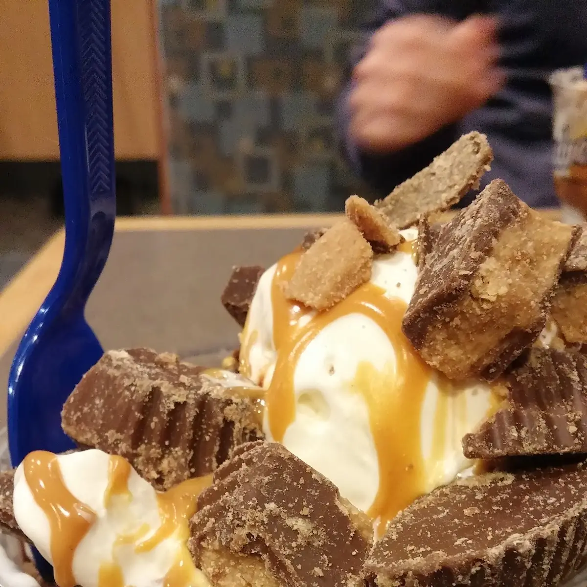 Reese's Peanut Butter Cup Sundae