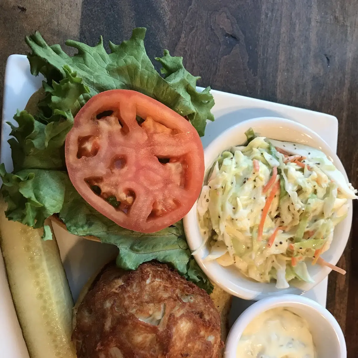 Crab Cake blt
