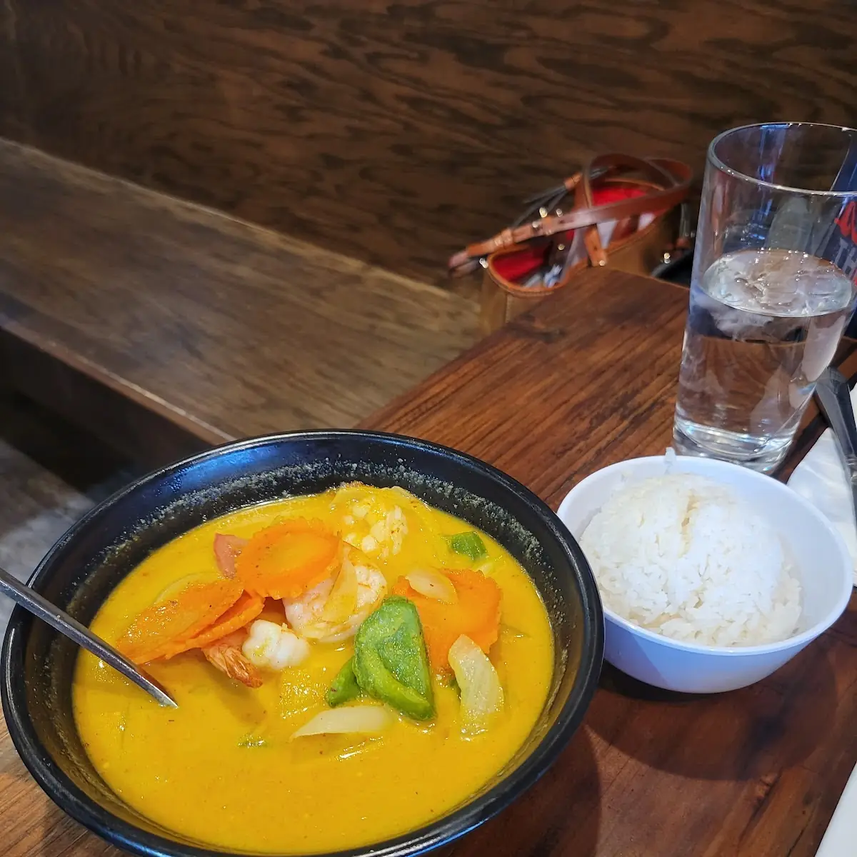 Yellow Curry Shrimp