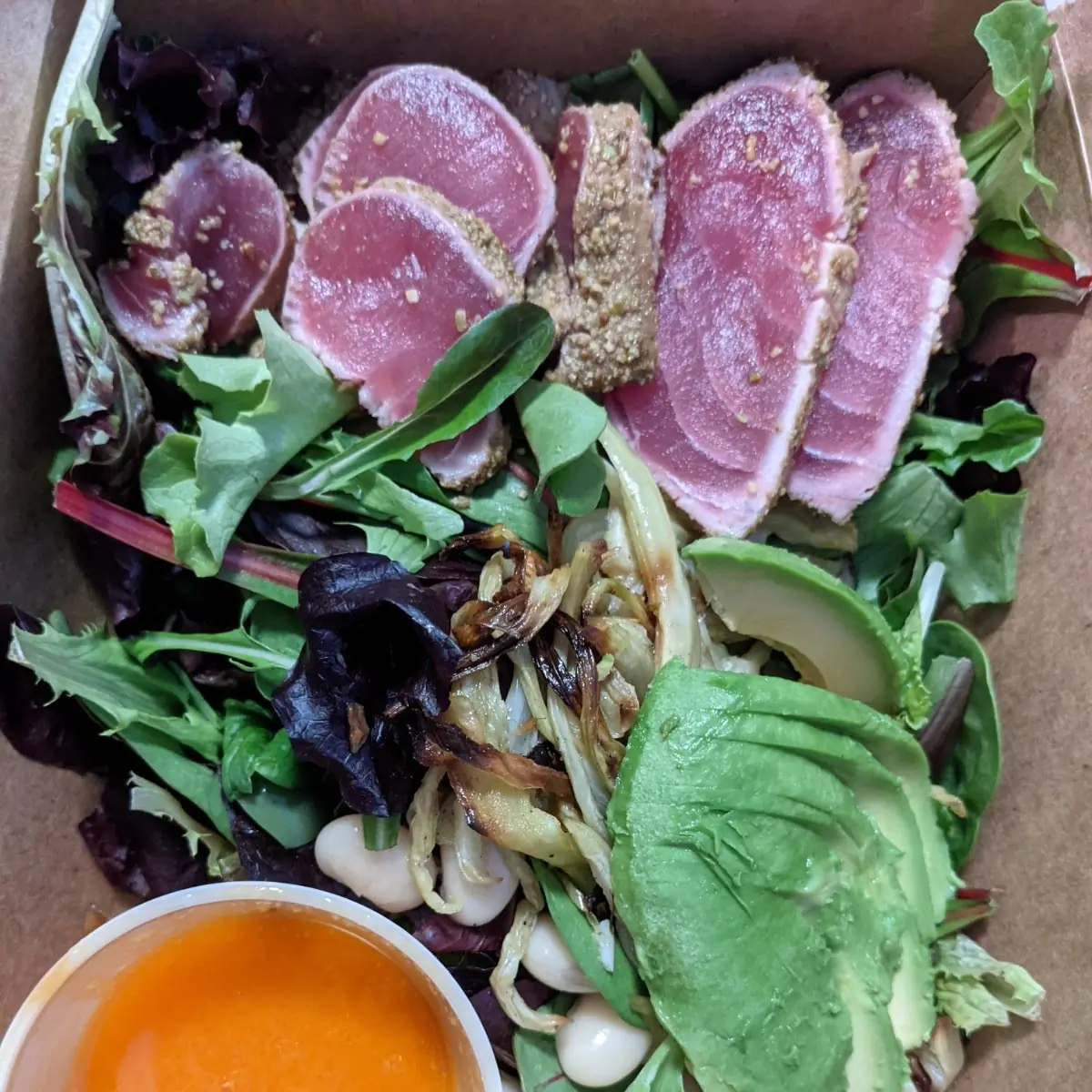 Seared Ahi Tuna Sald