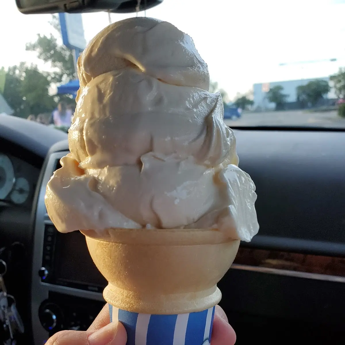 Vanilla Ice Cream Cone