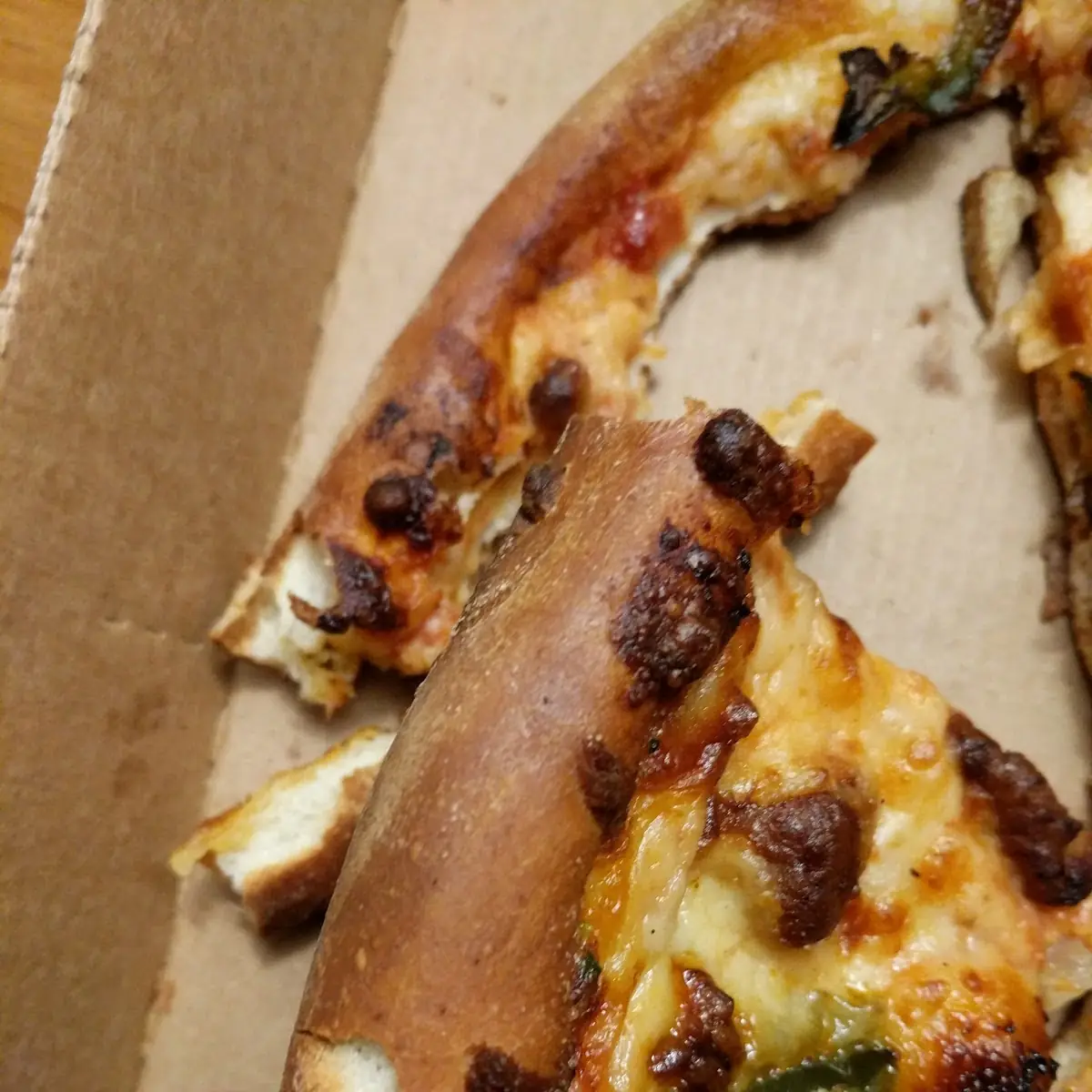 Burnt Pizza