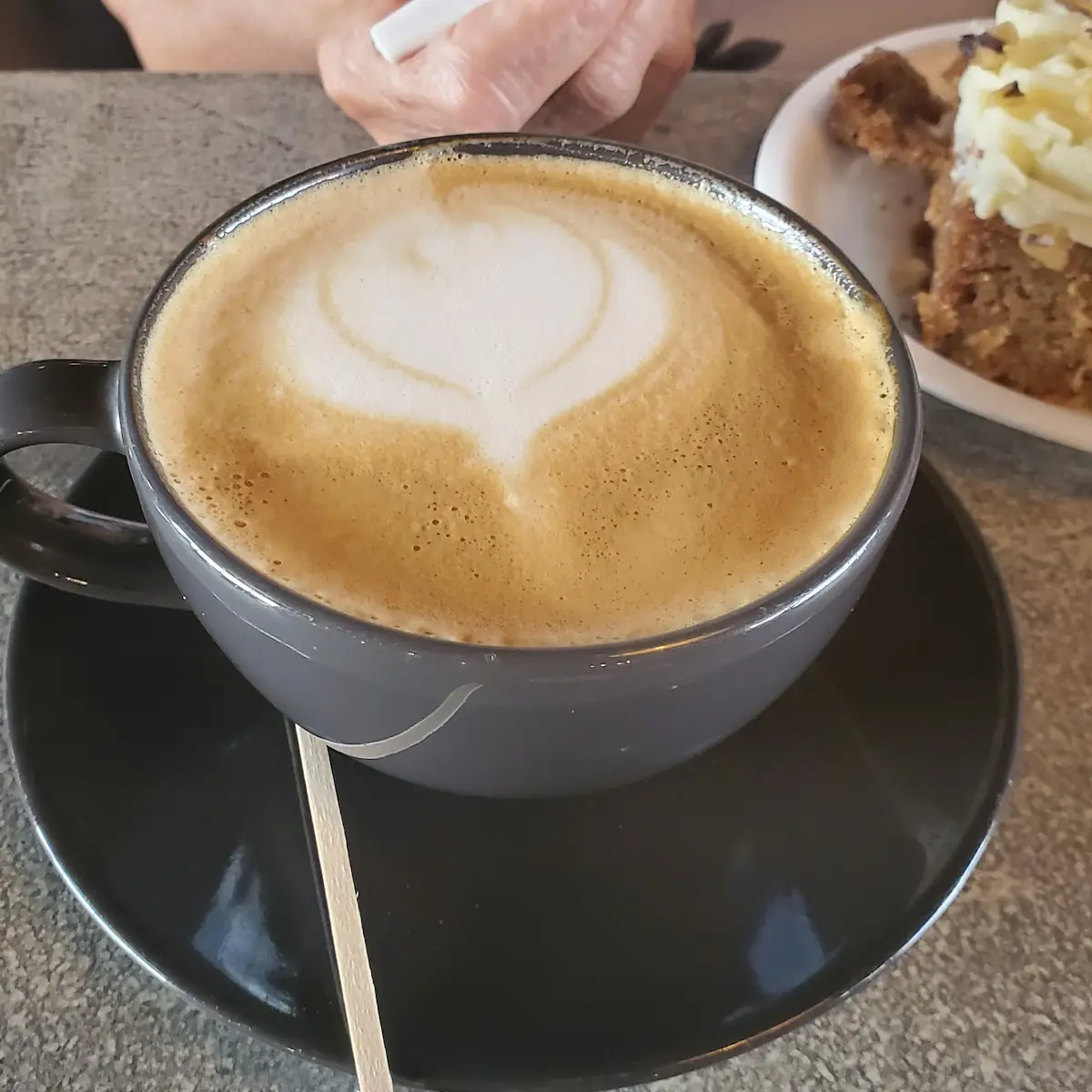 Carrot Cake & Latte
