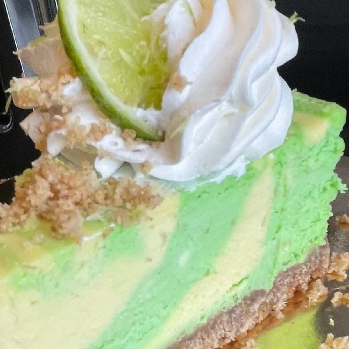 Lemon Key Lime Cheesecake Slice