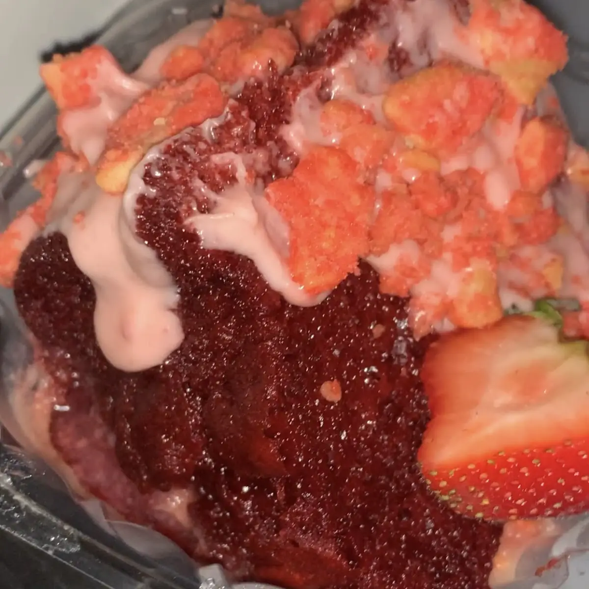 Red Velvet Strawberry Crunch