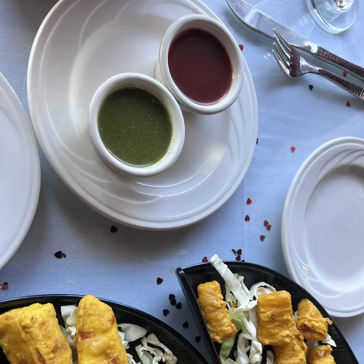 Paneer Pakoda and Fish Pakoda