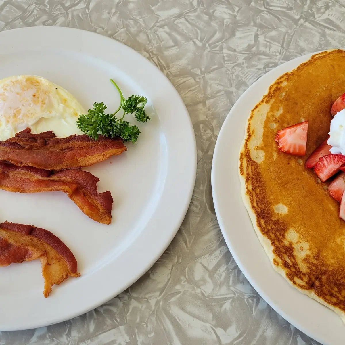 Pancake Combo with Bacon