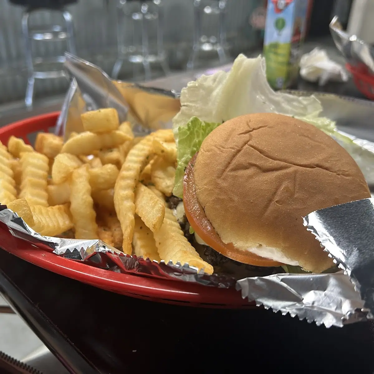 Mushroom Swiss Burger