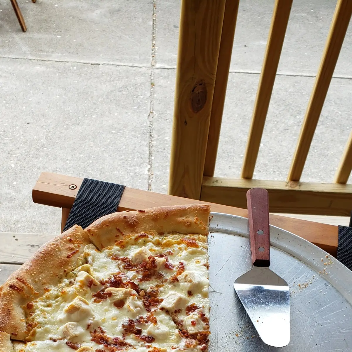 Chicken Bacon Ranch Pizza