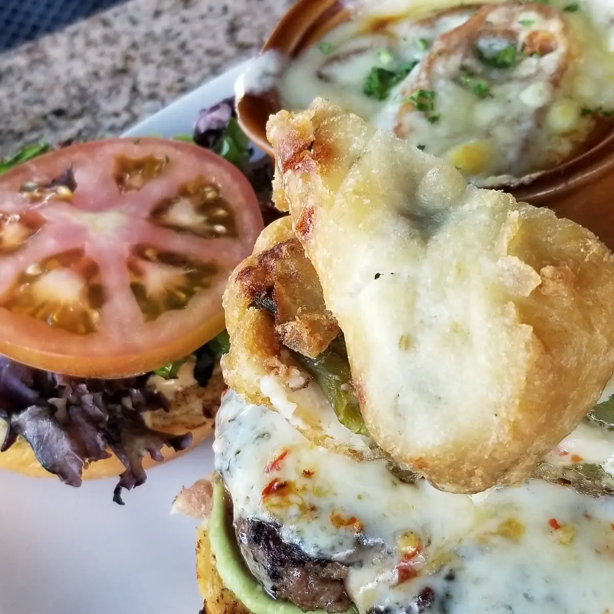 Chili Relleno Burger