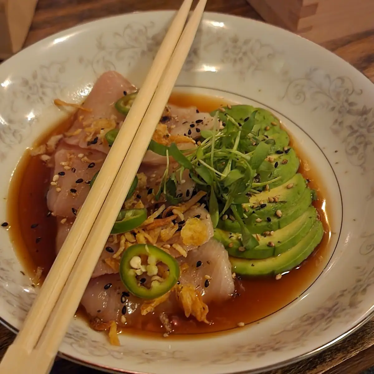 Hamachi Sashimi