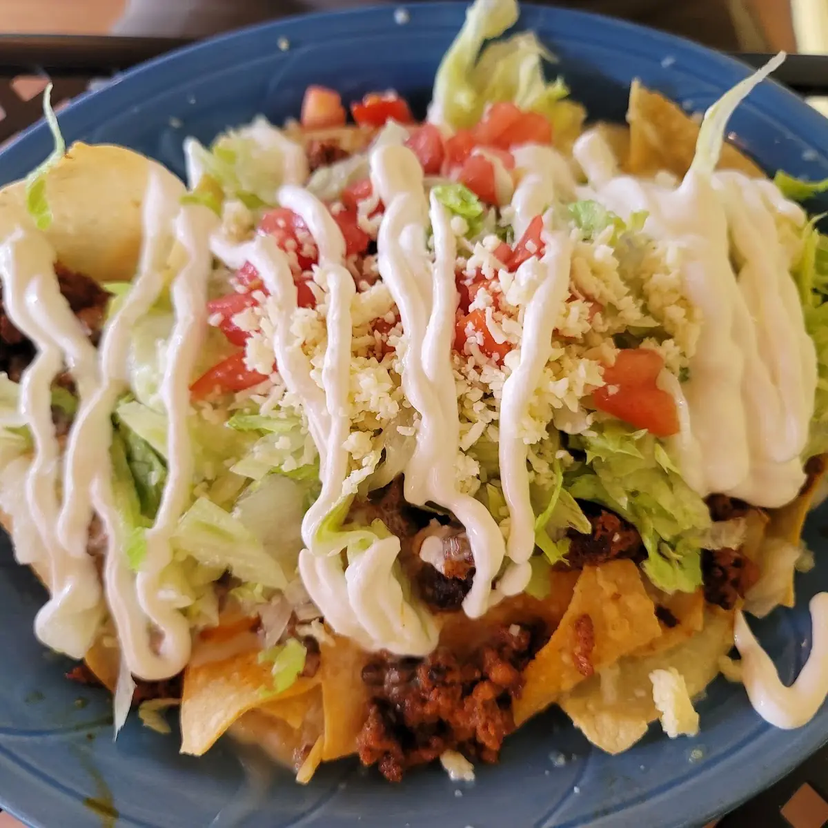 Chorizo Nachos Supreme