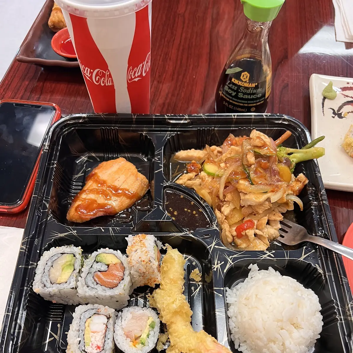 Shrimp Teriyaki Bento