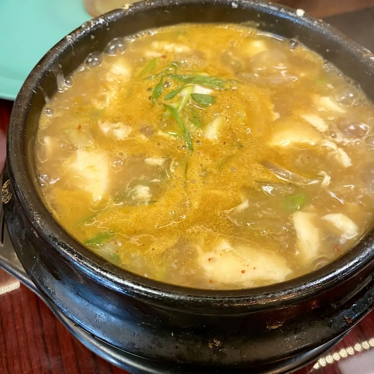 Spicy Soft Tofu Soup