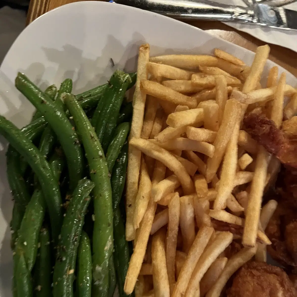 Fried Shrimp and Fries