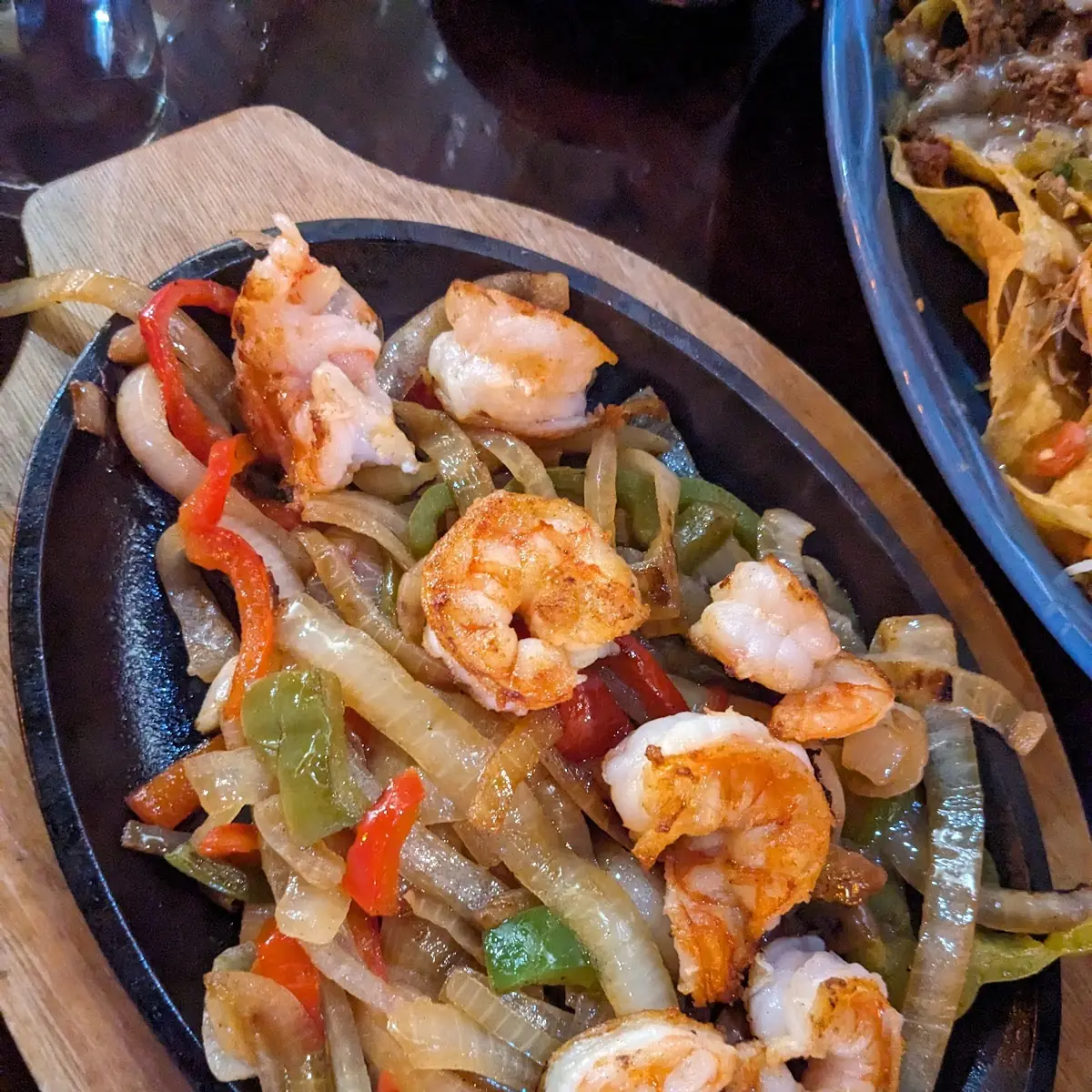Shrimp Fajitas