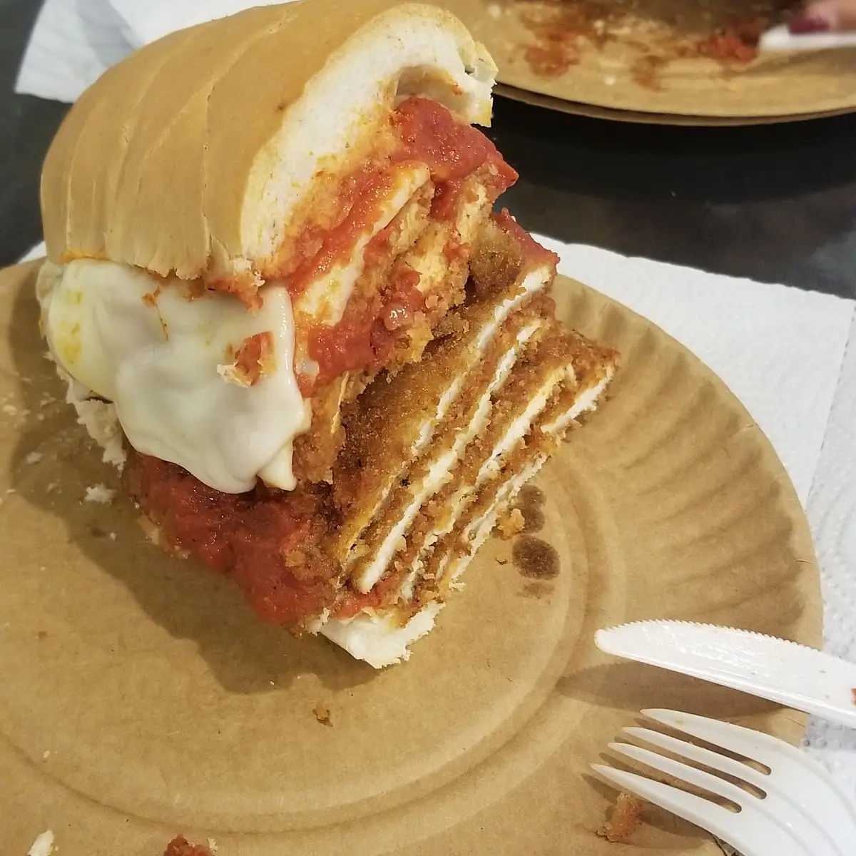 1 4 Chicken Cutlet Sandwich
