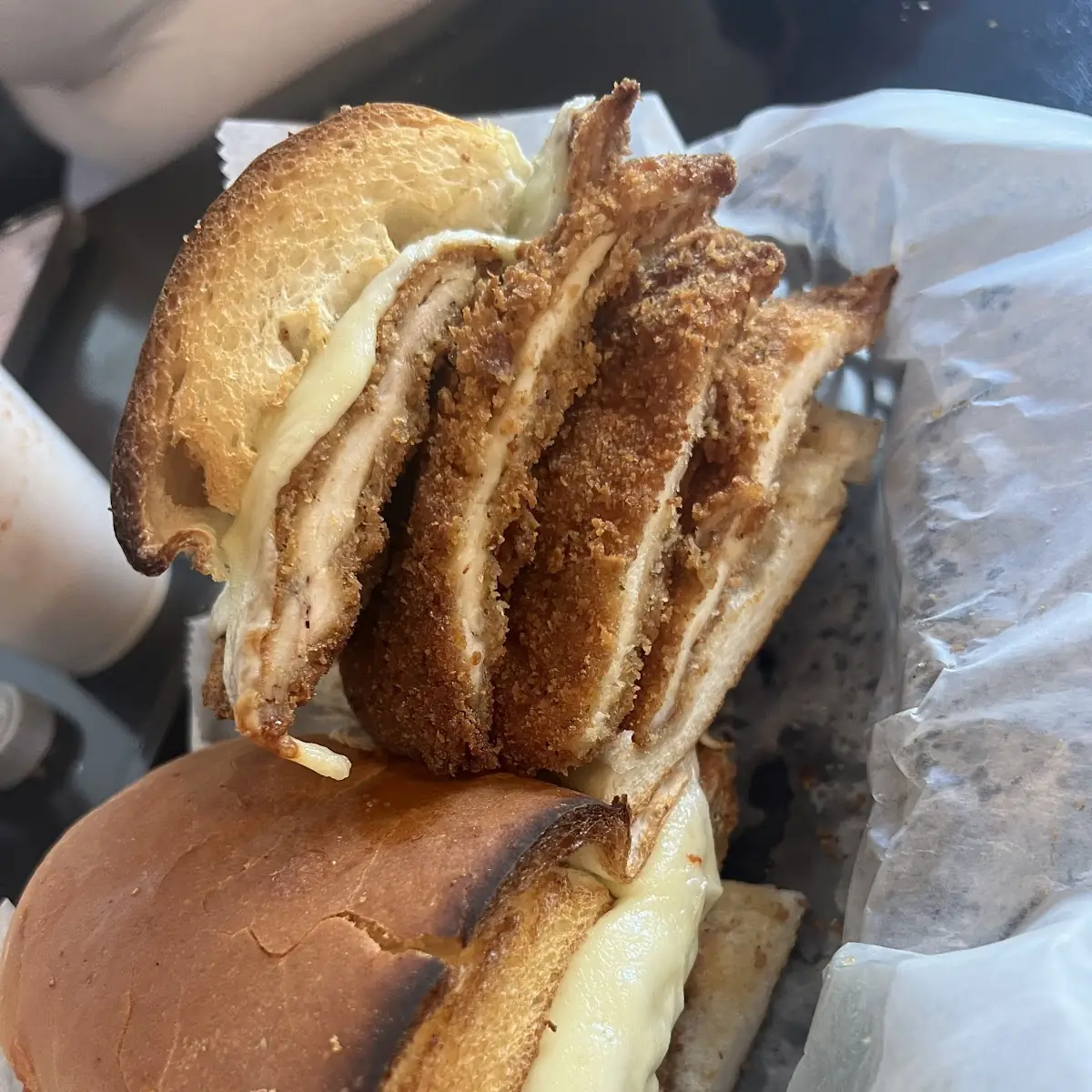 Chicken Parmigiana Sandwich