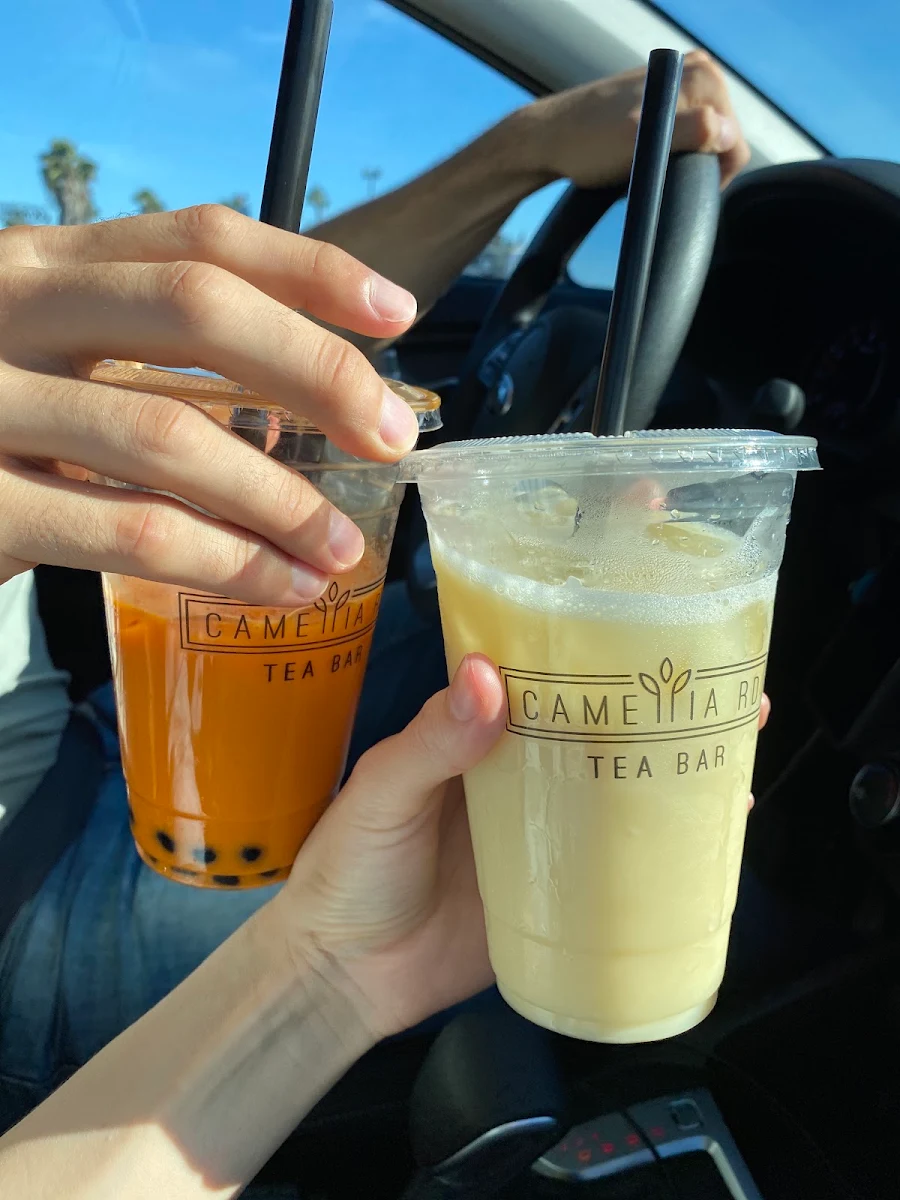 Thai Tea with Boba